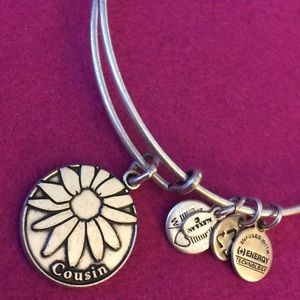Alex and Ani Bracelet with Cousin Charm